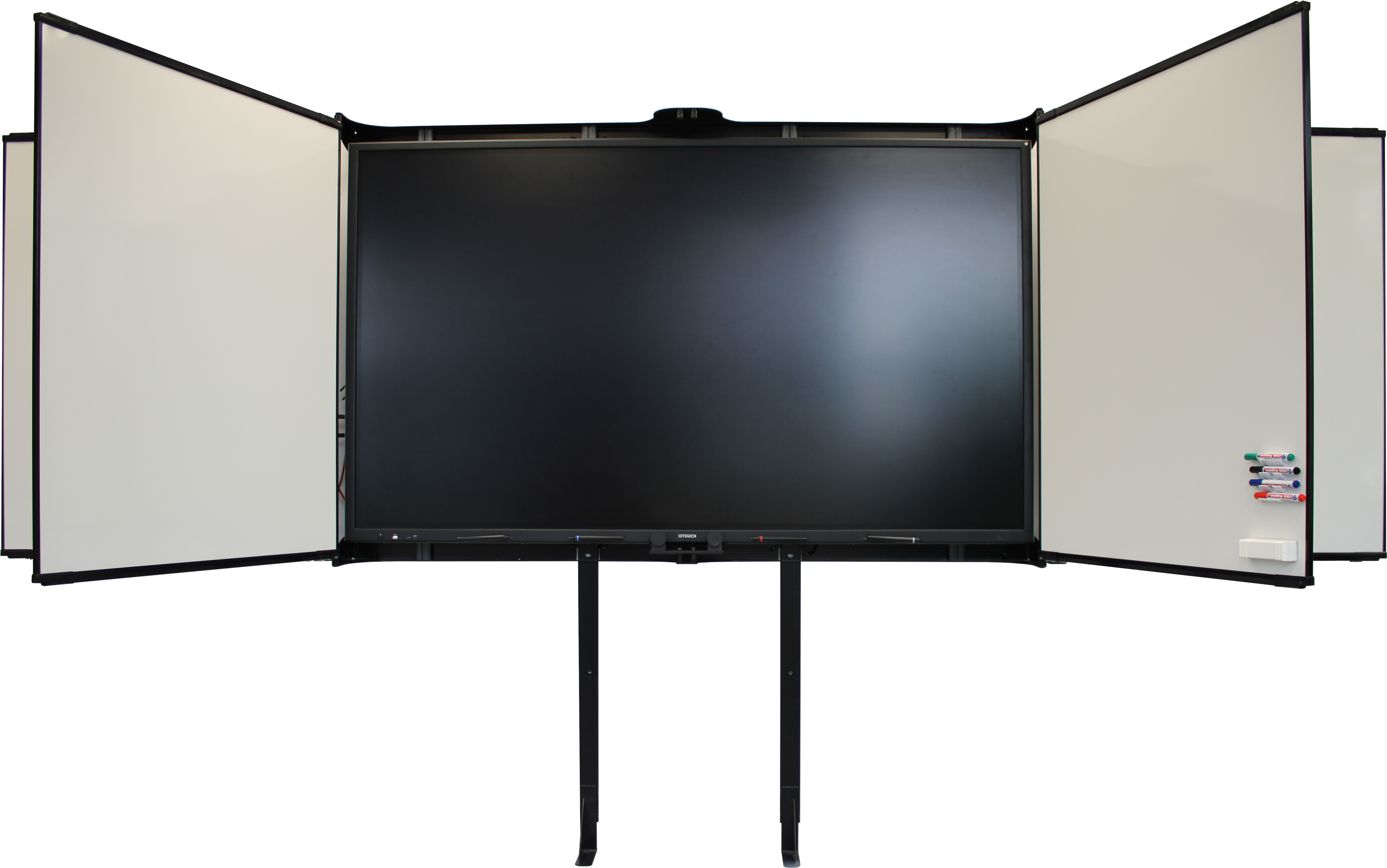 6-sided board for interactive screens